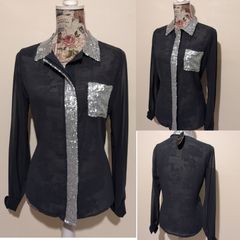 Ad Lib London Blouse Top, New With Tags,