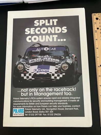 Motoring News. Track Record 1996 season. Hardback.