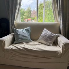 Small sofa - cream yellow