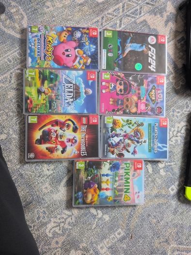 Nintendo Switch with Games and Accessories