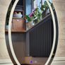 LED Bathroom Mirror 50x80cm Antifog Demister Image 3