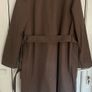 Ladies Brown wrap coat Image 2