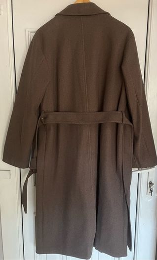 Ladies Brown wrap coat
