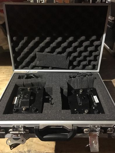 Elation Pro Lighting EwDmx Wireless Dmx Transmitter & Receiver set with Flight Case