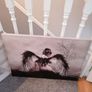 Beautiful angel canvases. Diammante edge around canvas  lovely on a wall Image 4