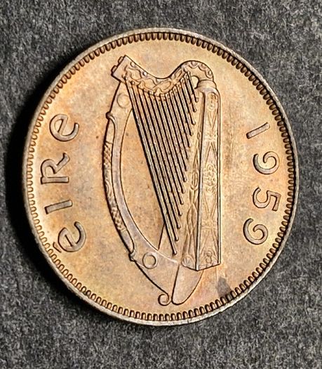 Ireland 1959 Fantastic Farthing coin with Luster