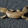 3 brass lizards. Image 4