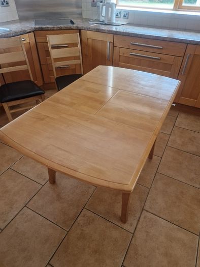 Table and chairs