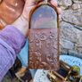 antique wooden car decanter set Image 4