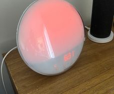 Philips Wake Up Light, White, 5 Natural Alarm Sounds
