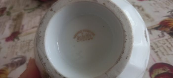 Porcelain bowl our lady