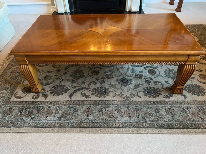 Trio of tables Console, Coffee & Lamp
