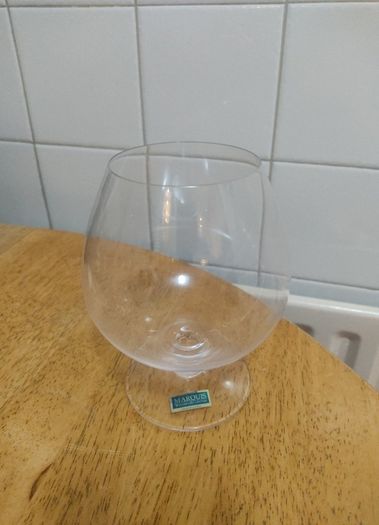 Beautiful Waterford Vintage Brandy Glass/Marquis by Waterford/Brandy Snifter Glass/Cognac Glass/ Brandy Glass