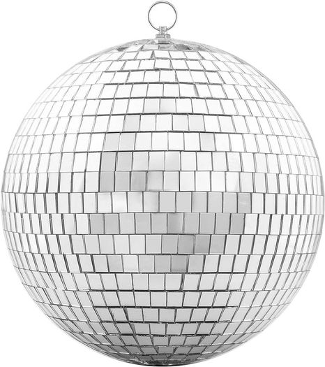 NEW SALE | 20CM Cool and Fun Silver Hanging Party Disco Ball