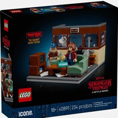 Lego Stranger Things 40891 WSQK Radio Station