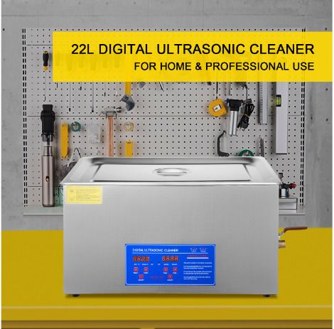 6/10/15/22/30L Digital Ultrasonic Cleaners Cleaning Supplies Bath Timer Jewellery