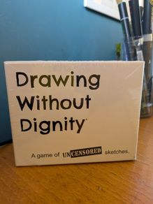 Card game drawing without dignity - sealed