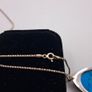 sterling silver turquoise necklace Image 2