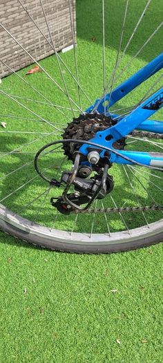blue bike