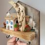 handcrafted wooden key holder! Image 7