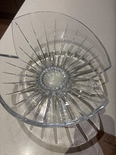Louise Kennedy Signed Aurora Large Bowl - Tipperary Crystal