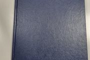 A4 Diary blue