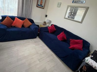 Free 3 and 2 seater sofas