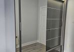 Sliding Doors Wardrobe S 203cm LED - Grey