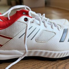 cricket shoes adidas , uk8. rubber spikes