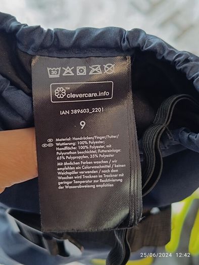 CRIVIT snow gloves - size 9