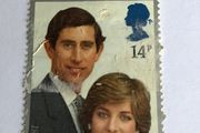 1981 British stamp - Charles and Diana