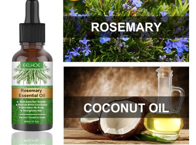 Pure Rosemary Essential Oil for Hair Growth, Skin Care (30ml)