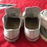 Converse white leather size 7 Image 3