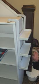 Storage Shelves for side of fridge (or....)