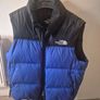 The North Face Retro Nuptse Down Gilet (XL Black/Blue) Image 2