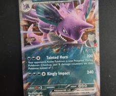 Team Rockets Nidoking Ex Promo Pokemon Card (SVP 217) Destined Rivals Promo Pokemon Card