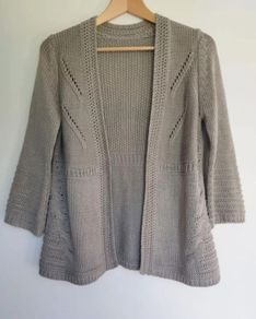 Ladies Knitted Cardigan - Size 12