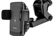 Car wireless charger S35 Smart alignment for dashboard and air outlet