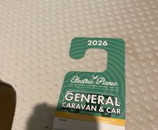 caravan and car