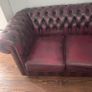 Chesterfield 3 seater couch Image 3