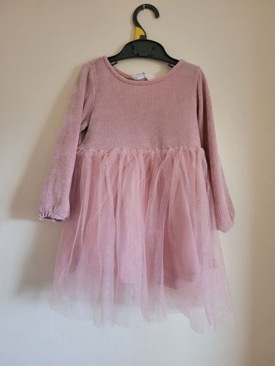 Pink tulle sparkle dress