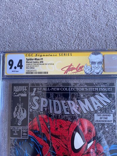 Spiderman #1 CGC Signed by Stan Lee