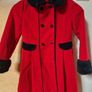 Elegant red Coat 7-8yrs Image 2