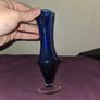 Vintage Cobalt Blue Bud Vase Image 5