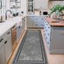 Runner Rug for Entryway 65x240cm Extra Long Hallway Rug Runner Non Slip Backing Area Rug Runner Washable Floor Carpet Runner for Living Room Bedroom Laundry Room Kitchen Room (FREE POSTAGE) Image 4