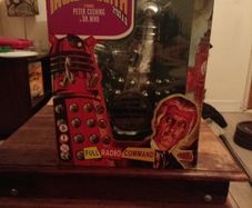 LIMITED EDITION SILVER CHROME MOVIE DALEK. From the classic 60s Daleks Invasion Earth , Full radio command .