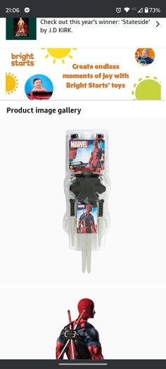 Deadpool morph costume and extras