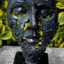 Surrealist Bronze Mask Inspired By Salvador Dali (21cm) - Patinated Bronze, Marble Image 10