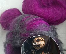 New 77% mohair knitting