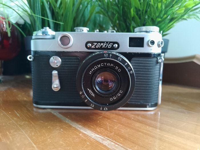 Zorki-6 Serviced Cla'D Refurbished Film Camera with Industar-50 M39 Lens, Refurbished USSR Classic Retro ,650067352